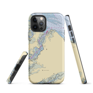 Safe Harbor Skull Creek (Hilton Head Island, SC) NOAA Chart  Tough iPhone Case