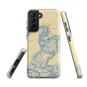 Bluffton Town Dock at Palmetto Bluff (Hilton Head Island, SC) NOAA Chart Samsung Phone Case