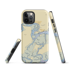 Bluffton Town Dock at Palmetto Bluff (Hilton Head Island, SC) NOAA Chart  Tough iPhone Case