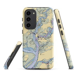 Hilton Head Harbor RV Resort & Marina (Hilton Head Island, SC) NOAA Chart Samsung Phone Case