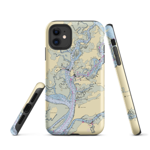 Hilton Head Harbor RV Resort & Marina (Hilton Head Island, SC) NOAA Chart  Tough iPhone Case