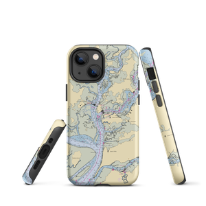 Hilton Head Harbor RV Resort & Marina (Hilton Head Island, SC) NOAA Chart  Tough iPhone Case