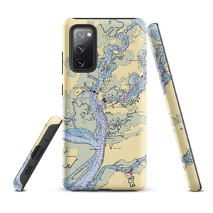 South Carolina Yacht Club (Hilton Head Island, SC) NOAA Chart Samsung Phone Case