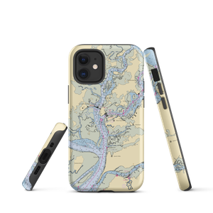 South Carolina Yacht Club (Hilton Head Island, SC) NOAA Chart  Tough iPhone Case