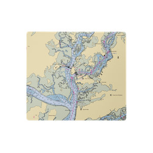 South Carolina Yacht Club (Hilton Head Island, SC) NOAA Chart  Gaming Mouse Pad