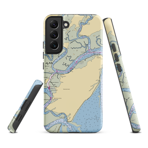 Melrose Landing Marina (Daufuskie Island, SC) NOAA Chart Samsung Phone Case