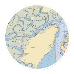 Melrose Landing Marina (Daufuskie Island, SC) NOAA Chart Sticker