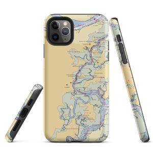 Savannah Bend Marina (Savannah, GA) NOAA Chart  Tough iPhone Case