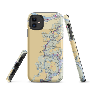 Hinckley Yacht Services - Savannah (Savannah, GA) NOAA Chart  Tough iPhone Case