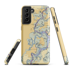 Thunderbolt Marina (Savannah, GA) NOAA Chart Samsung Phone Case