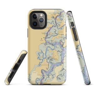 Thunderbolt Marina (Savannah, GA) NOAA Chart  Tough iPhone Case