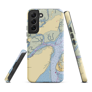 HP Boat Club (Daufuskie Island, SC) NOAA Chart Samsung Phone Case