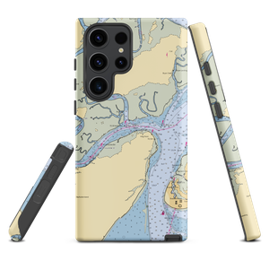 HP Boat Club (Daufuskie Island, SC) NOAA Chart Samsung Phone Case