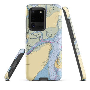 HP Boat Club (Daufuskie Island, SC) NOAA Chart Samsung Phone Case