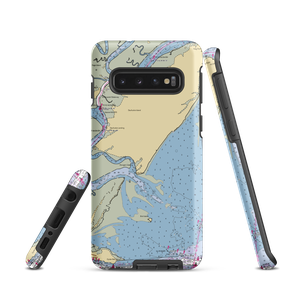 Bloody Point Resort Docks (Tybee Island, GA) NOAA Chart Samsung Phone Case