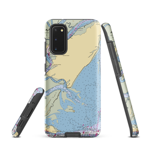 Bloody Point Resort Docks (Tybee Island, GA) NOAA Chart Samsung Phone Case