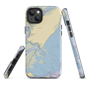 Bloody Point Resort Docks (Tybee Island, GA) NOAA Chart  Tough iPhone Case