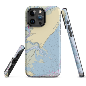 Bloody Point Resort Docks (Tybee Island, GA) NOAA Chart  Tough iPhone Case