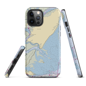 Bloody Point Resort Docks (Tybee Island, GA) NOAA Chart  Tough iPhone Case