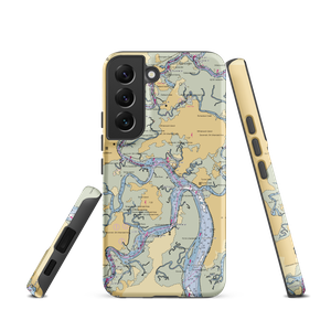 Savannah Yacht Club (Savannah, GA) NOAA Chart Samsung Phone Case