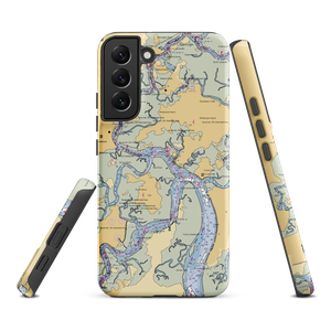 Savannah Yacht Club (Savannah, GA) NOAA Chart Samsung Phone Case