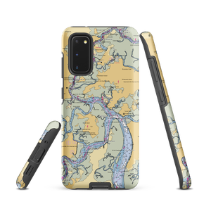 Savannah Yacht Club (Savannah, GA) NOAA Chart Samsung Phone Case