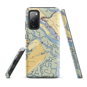 Bull River Marina (Savannah, GA) NOAA Chart Samsung Phone Case