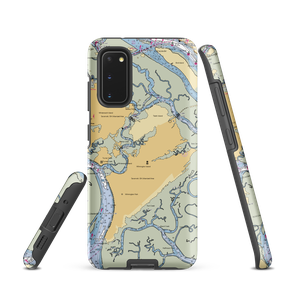 Lee Shore Marina (Savannah, GA) NOAA Chart Samsung Phone Case