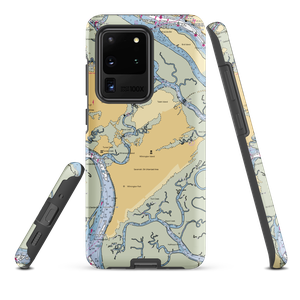 Lee Shore Marina (Savannah, GA) NOAA Chart Samsung Phone Case