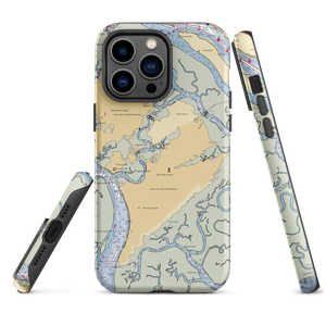 Lee Shore Marina (Savannah, GA) NOAA Chart  Tough iPhone Case