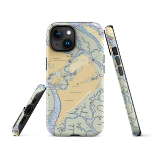 Lee Shore Marina (Savannah, GA) NOAA Chart  Tough iPhone Case