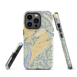 Lee Shore Marina (Savannah, GA) NOAA Chart  Tough iPhone Case