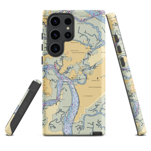 Savannah Marina (Savannah, GA) NOAA Chart Samsung Phone Case