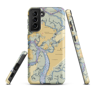 Savannah Marina (Savannah, GA) NOAA Chart Samsung Phone Case