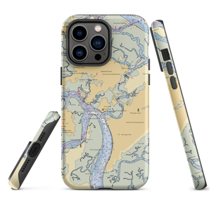 Savannah Marina (Savannah, GA) NOAA Chart  Tough iPhone Case