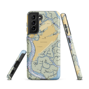 Young's Marina (Savannah, GA) NOAA Chart Samsung Phone Case