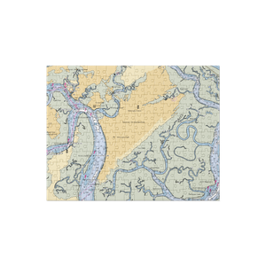 Young's Marina (Savannah, GA) NOAA Chart Jigsaw Puzzle