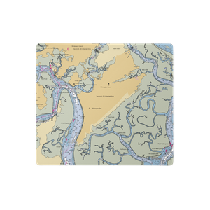 Young's Marina (Savannah, GA) NOAA Chart  Gaming Mouse Pad