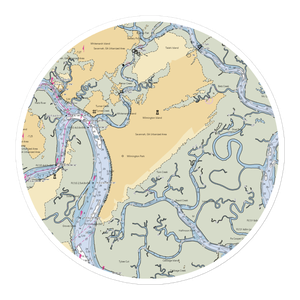 Young's Marina (Savannah, GA) NOAA Chart Sticker