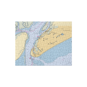 Harbour Town Yacht Basin (Daufuskie Island, SC) NOAA Chart Jigsaw Puzzle