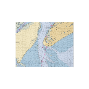 South Beach Marina (Daufuskie Island, SC) NOAA Chart Jigsaw Puzzle