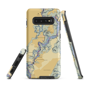 Isle of Hope Marina (Savannah, GA) NOAA Chart Samsung Phone Case