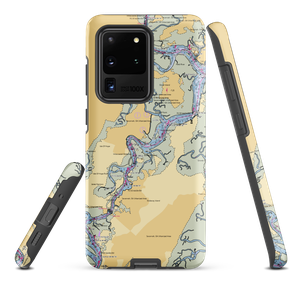 Isle of Hope Marina (Savannah, GA) NOAA Chart Samsung Phone Case