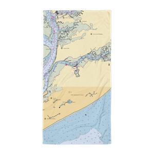 Wexford Harbour Marina (Daufuskie Island, SC) NOAA Chart Towel