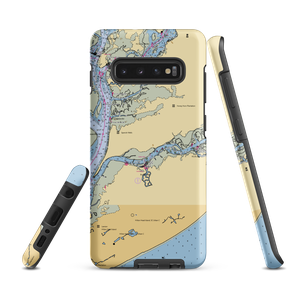 Broad Creek Marina (Hilton Head Island, SC) NOAA Chart Samsung Phone Case