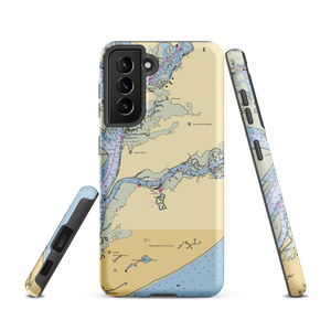 Broad Creek Marina (Hilton Head Island, SC) NOAA Chart Samsung Phone Case