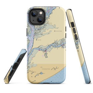 Broad Creek Marina (Hilton Head Island, SC) NOAA Chart  Tough iPhone Case