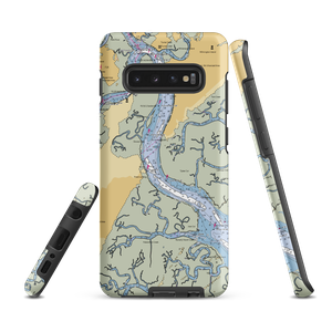 Landings Harbor Marina (Savannah, GA) NOAA Chart Samsung Phone Case