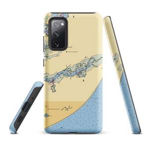 Shelter Cove Marina (Hilton Head Island, SC) NOAA Chart Samsung Phone Case