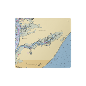 Shelter Cove Marina (Hilton Head Island, SC) NOAA Chart  Gaming Mouse Pad